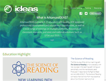 Tablet Screenshot of ideas.aetn.org
